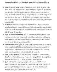 Hướng dẫn chi tiết cách nạp game 7Clubs
